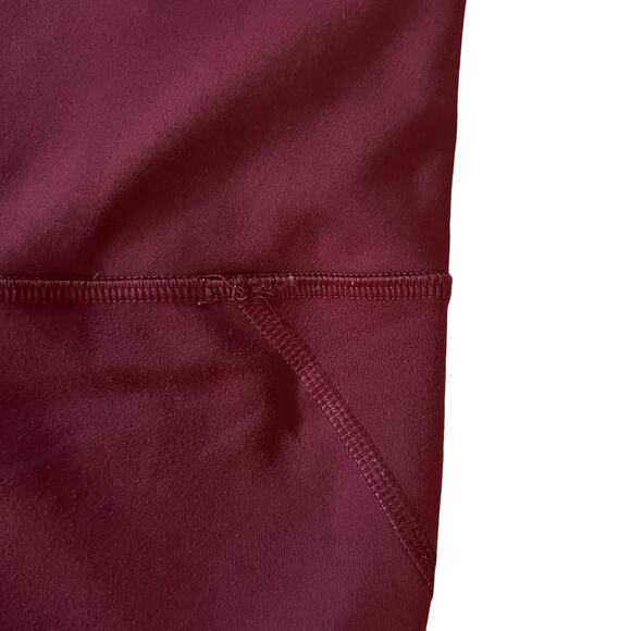 Girlfriend Collective Plum 7/8 Compressive High Rise Leggings Sz Small - Picture 3 of 6